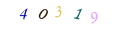 Security code